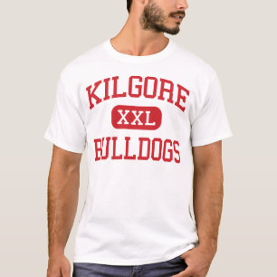 T-shirt Kilgore - bouledogues - lycée - Kilgore le Texas