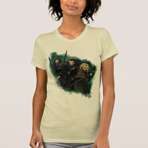 T-shirt Kili, THORIN OAKENSHIELD™, & Fili Graphic