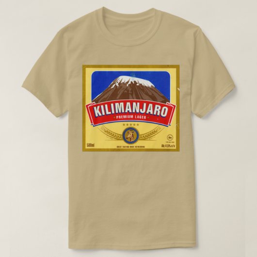 T-shirt Kilimanjaro Lager (Design devant)