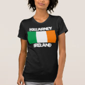 T-shirt Killarney, Irlande avec drapeau irlandais (Devant)