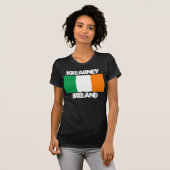 T-shirt Killarney, Irlande avec drapeau irlandais (Devant entier)