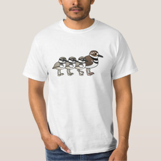 T-shirt Killdeer et trois poussins