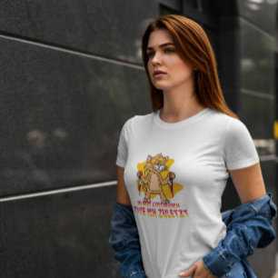 T-shirt Killer Chat Animal drôle