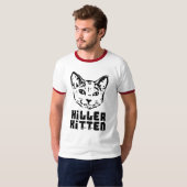 T-shirt Killer Kitten - Personnalisé (Devant entier)