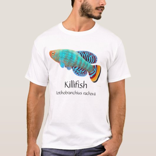 T-shirt Killifish de Nothobranchius Rachovii (Devant)