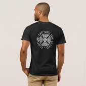 T-shirt Kilt - rien est porté - noir (Dos entier)