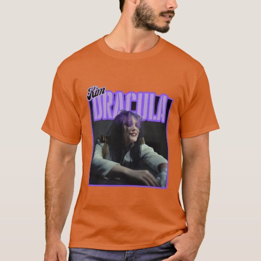 T-shirt Kim Dracula vintage (Devant)