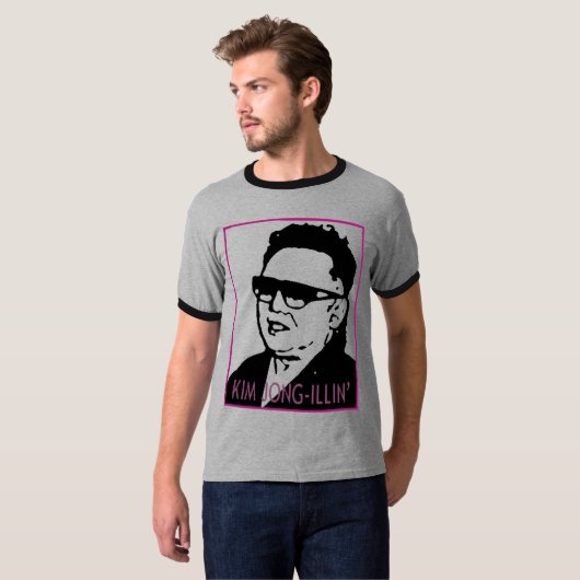 T-shirt Kim Jong-Illin (Devant entier)
