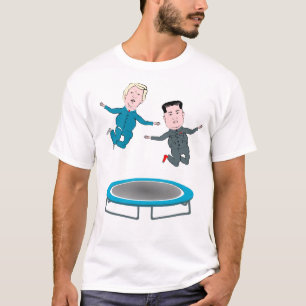 T-shirt Kim Jong Un et le président Trump