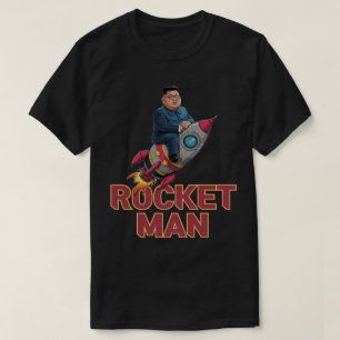 T-shirt Kim Jong-Un, homme de fusée