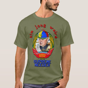 T-shirt Kim Jong Weird - Négatif Suprême