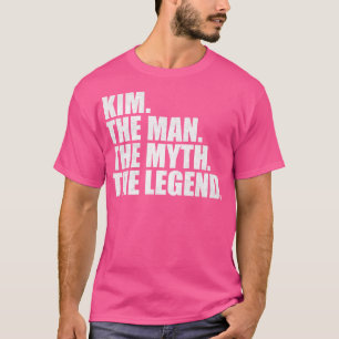 T-shirt Kim Nom de famille Kim Nom de famille Kim Nom Kim 