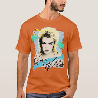 T-shirt Kim Wilde 80s Fan Art Design esthétique