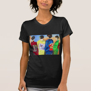 T-shirt Kimono de printemps art japonais Geisha