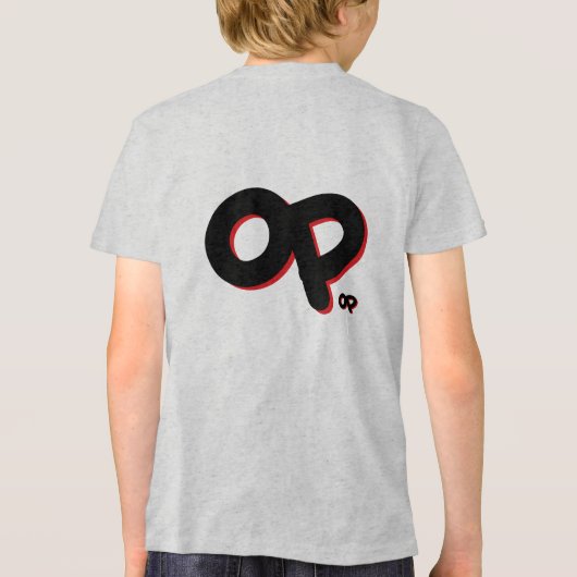 T-shirt KIND MARQUE KIK'S (Achterkant)