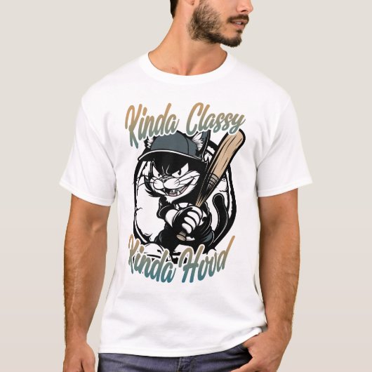 T-shirt Kinda Classy Kinda Hood (Devant)