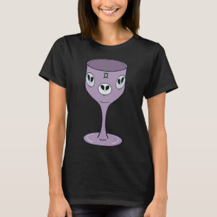 T-shirt Kinda Goth Skin Gobelet Pastel Purple