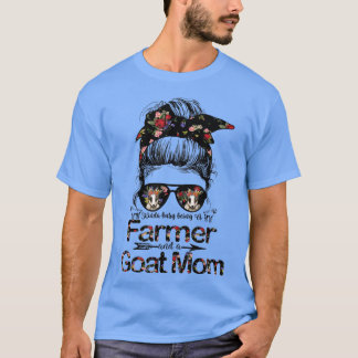 T-shirt Kinda occupé Être un agriculteur et une chèvre mam