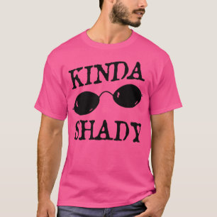 T-shirt Kinda Shady Half Rim Lunettes de soleil Punny Grap