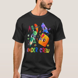 T-shirt Kinder Crew First Day Student Teacher Back To Scho