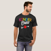 T-shirt Kinder Crew jardin d'enfants Enseignant Enfants de (Devant entier)