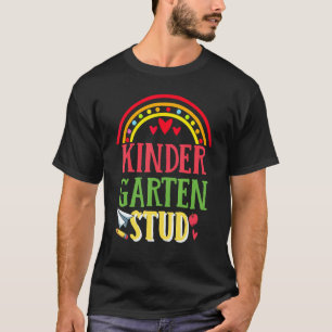 T-shirt Kinder Crew Kindergarten Enseignant 1er Jour De L'