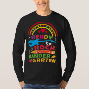 T-shirt Kinder Crew Kindergarten Enseignant 1er Jour De L'