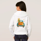 T-shirt - Kinder Herfst Hoodie (Achterkant volledig)