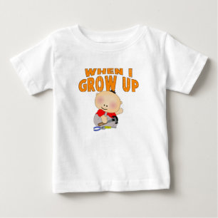 T-shirt kinderen baby jongen timmerman