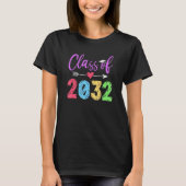 T-shirt Kindergarten Class Of 2032 Graduation First Day Of (Devant)