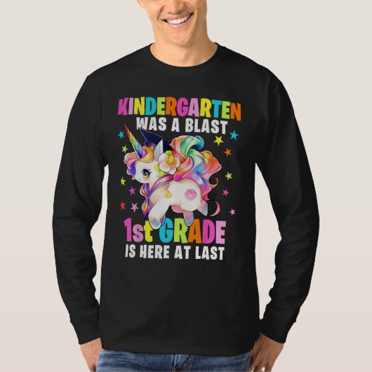 T-shirt Kindergarten Graduation Unicorn Kindergarten Gradu (Devant)