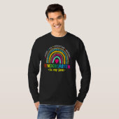 T-shirt Kindergarten Is My Jam Back To School Rainbow Teac (Devant entier)