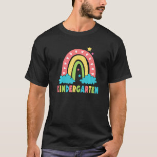 T-shirt Kindergarten Rainbow Girl Boys Teacher Hello Kinde