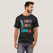 T-shirt Kindergarten Squad First Teacher Student Team Back (Devant entier)