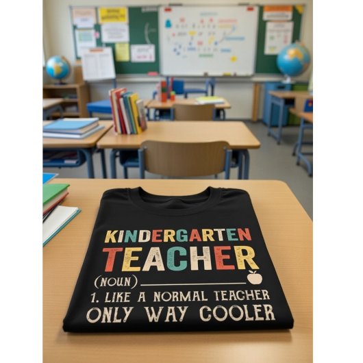T-shirt Kindergarten Teacher Definition - Funny