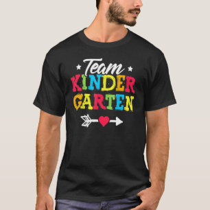 T-shirt Kindergarten Team Kinder Back To School Teacher Ki