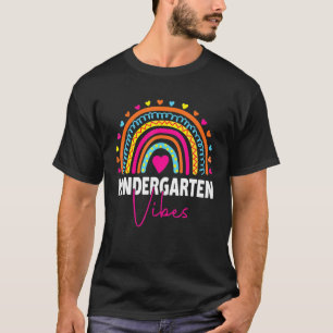 T-shirt Kindergarten Vibes First Day Back To School Teache