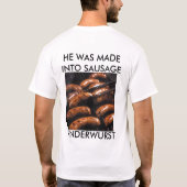 T-SHIRT KINDERWURST (Dos)