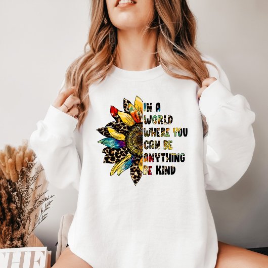 T-shirt Kindness, Good Vibe Women Sweatshirt