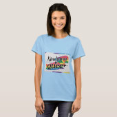 T-shirt Kindness is Queer - Conçu par ShelloCB (Devant entier)