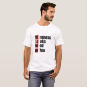 T-shirt Kindness Looks Good On You Quote Tee (Devant entier)