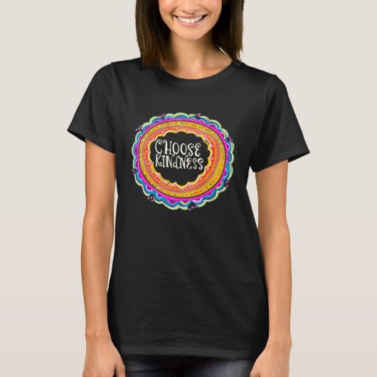 T-shirt Kindness Matters be Kind inspire and motivate wome (Devant)
