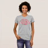 T-shirt Kindness Matters – Motif abstrait de rose (Devant entier)