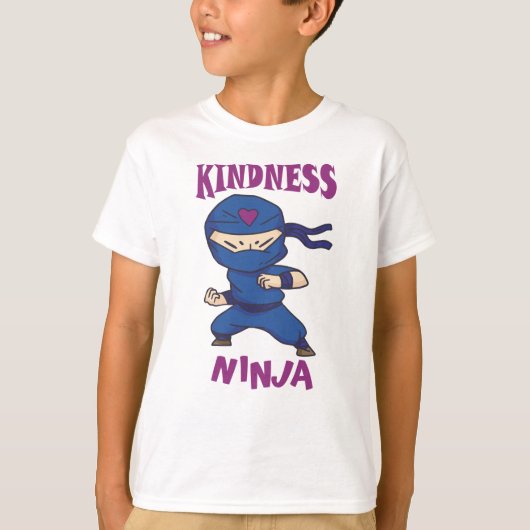 T-shirt Kindness Ninja (Devant)
