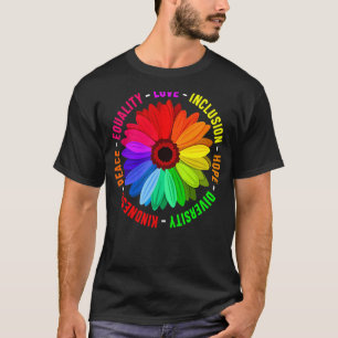T-shirt Kindness Peace Equality Love Inclusion Hope Divers