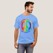 T-shirt Kindness Peace Equality Love Inclusion Hope Divers (Devant entier)
