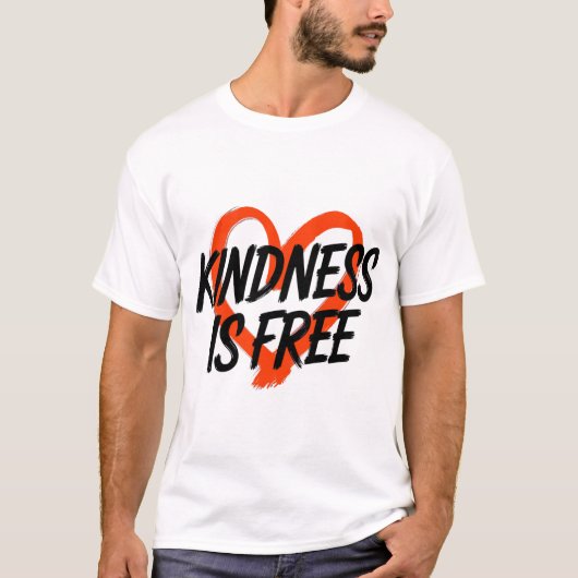 T-shirt Kindness, Qualité supérieure (Devant)