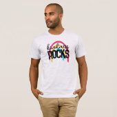 T-shirt Kindness Rocks Rainbow (Devant entier)