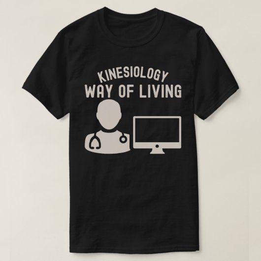 T-shirt Kinéiologie - Mode de vie (Design devant)