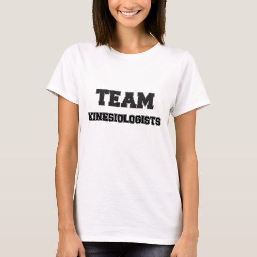 T-shirt Kinesiologists d'équipe (Devant)